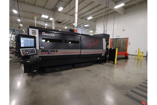 2021 Amada ENSIS 3015 AJ CNC Fiber Laser, 3000-Watt