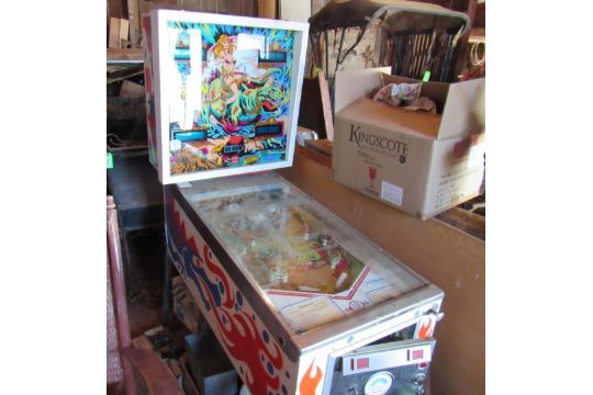 D. Gottlieb Dragon Arcade Pinball Machine Game