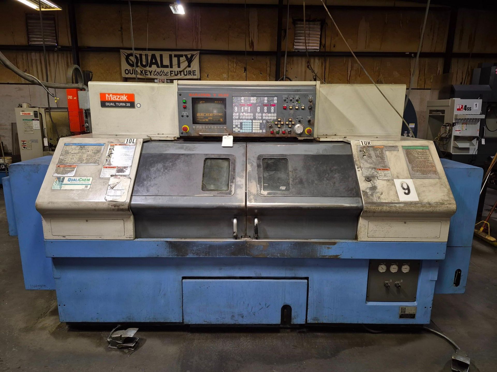 1997 MAZAK DUAL TURN 20, HIGH-PRODUCTION CNC TURNING…
