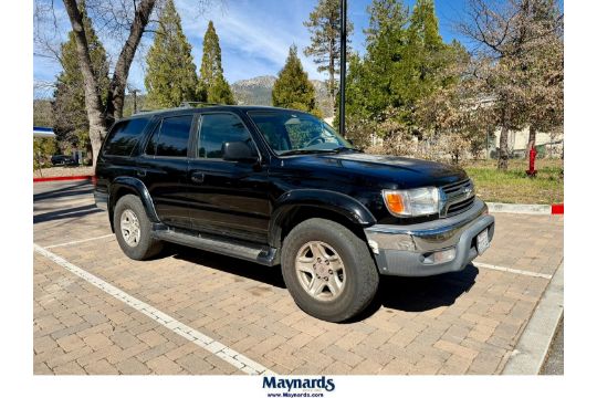 2002 Toyota 4Runner SR5 Sport Utility Vehicle