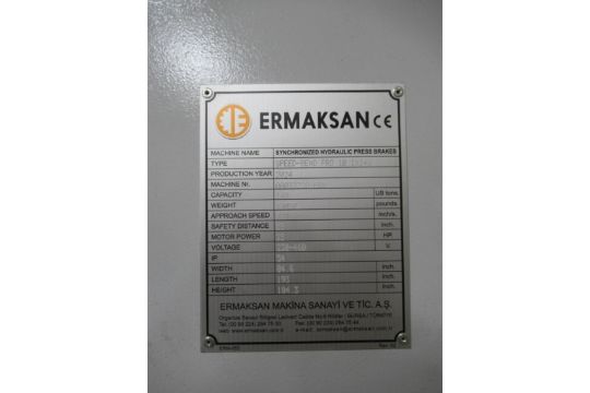 2024 Ermaksan Speed-Bend Pro 10 150 Ton Press Brake,…