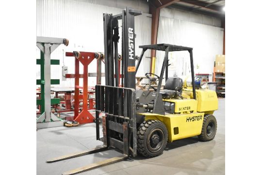HYSTER H80XL LPG FORKLIFT WITH 8,800 LBS MAX CAPACITY,…
