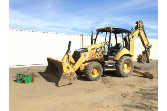 2014 Caterpillar 420F Backhoe,