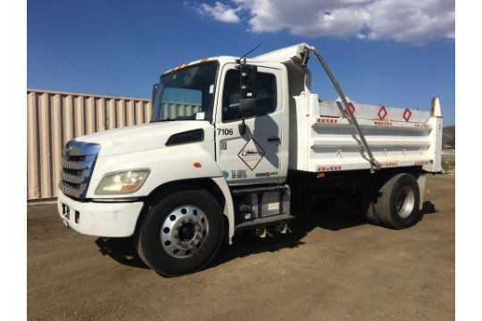 2012 Hino 338 Dump Truck,