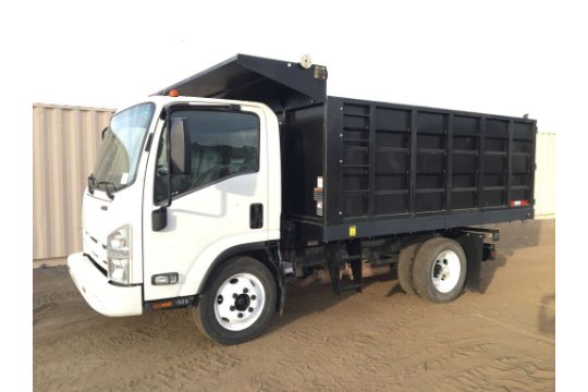 2015 Isuzu NPR Dump Truck,