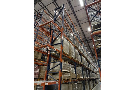 Interlake Mecalux Pallet Racking- 19 Sections-…