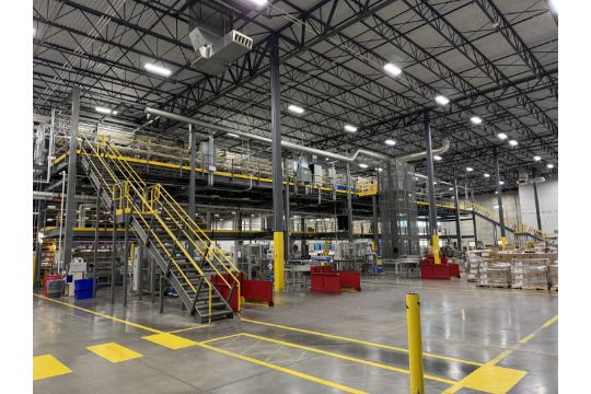 WilDeck Mezzaine, 2 Levels, Overall Dims…