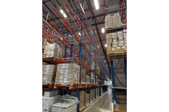 Steel King Pallet Racking- 22 Sections- Section…