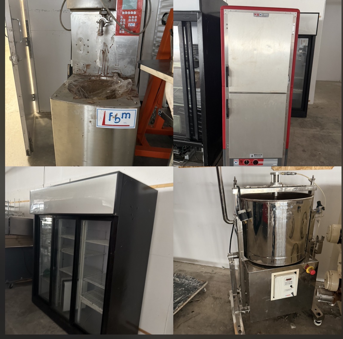 Vente de faillite – Équipement professionnel de chocolaterie…