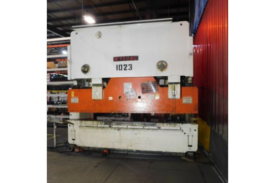 Wysong Model 325-10 Hydraulic Press Brake, s/n HPB2-104,…