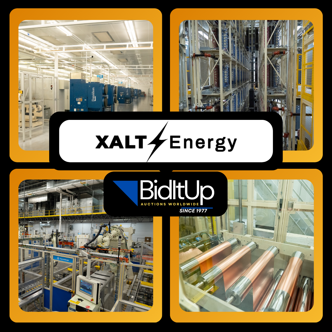 Xalt Energy - Day 2 of 6 - XALT Energy | Midland Day 2 Lithium-Ion Battery Manufacturing Lines, Coating & Automation