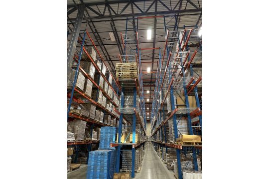 Steel King Pallet Racking- 21 Sections- Section…