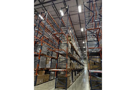 Interlake Mecalux Pallet Racking- 18 Sections-…
