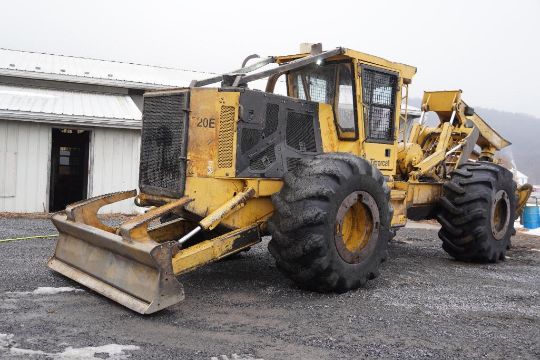 2014 Tigercat 620E Grapple Skidder