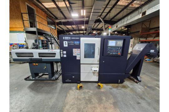 2019 HWACHEON CUTEX-180BL YSMC HTC CNC LATHE WITH SUB-SPINDLE…