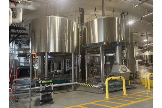Tilray Beer Company: 60 BBL JVNW Brewhouse, Switchback…