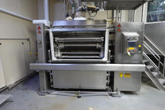 2021 Shaffer HS20 SS triple roller bar mixer with refrigerated…