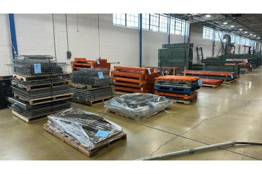 Lot of Pallet Racking Consisting of: Assorted…