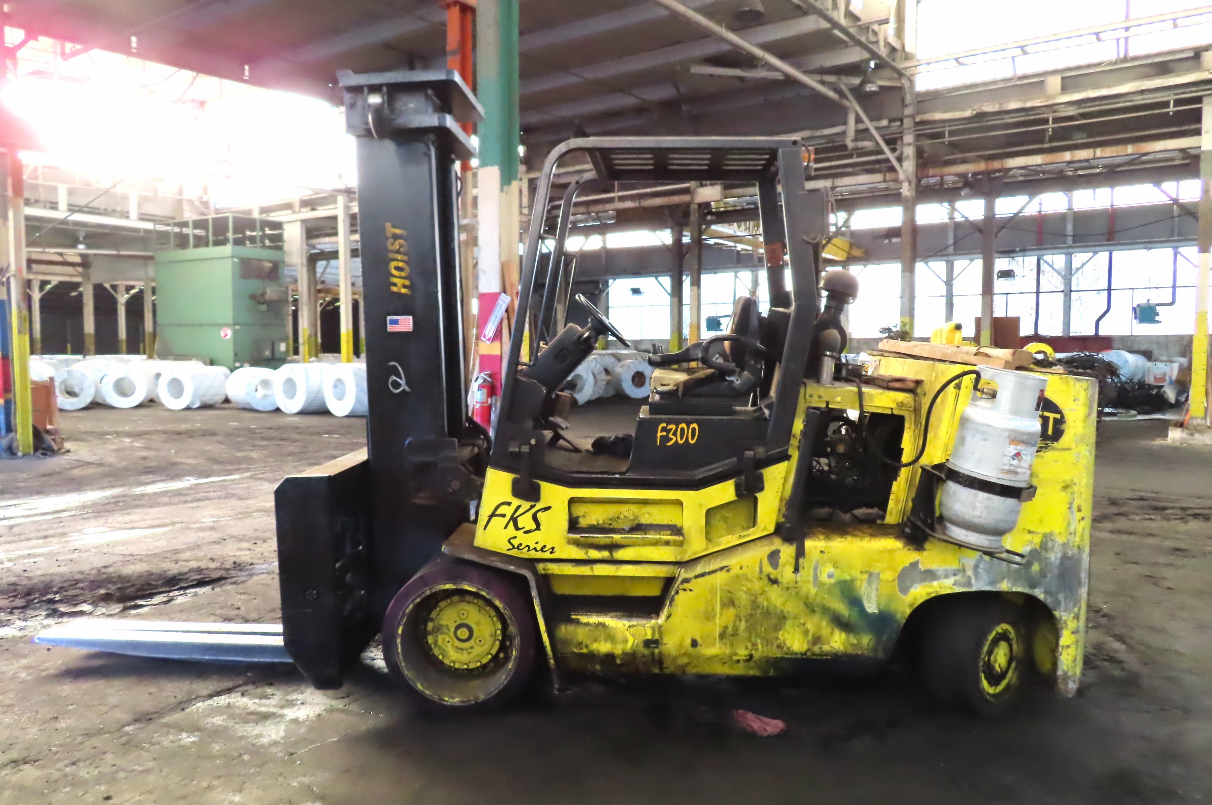 Fork Lifts and Coil Hooks from Hartwell Warehousing…