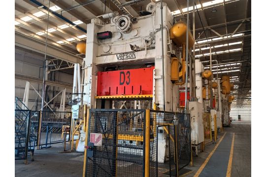 Straight side mechanical stamping press