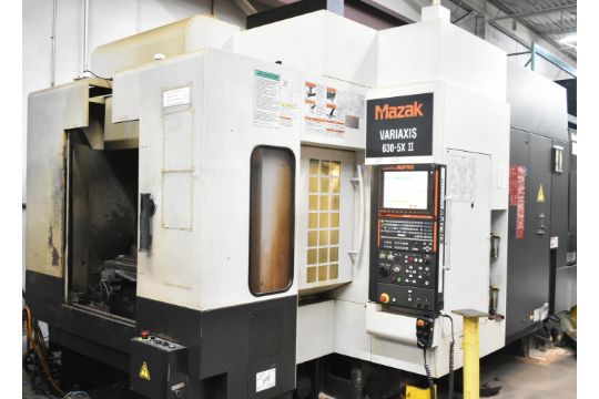 MAZAK (2011) VARIAXIS 630-5X II 5-AXIS HIGH SPEED TWIN…
