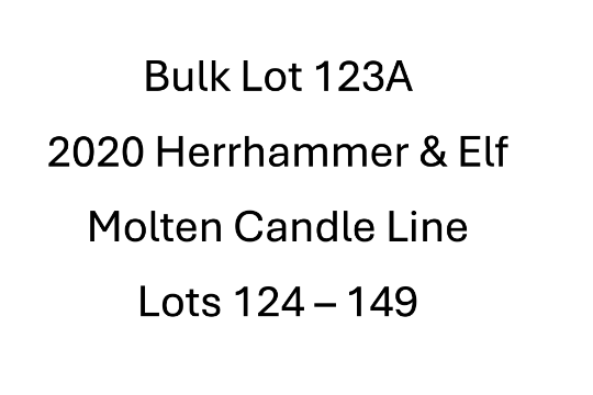 Bulk Bid for 2020 Herrhammer and Elf Molten…