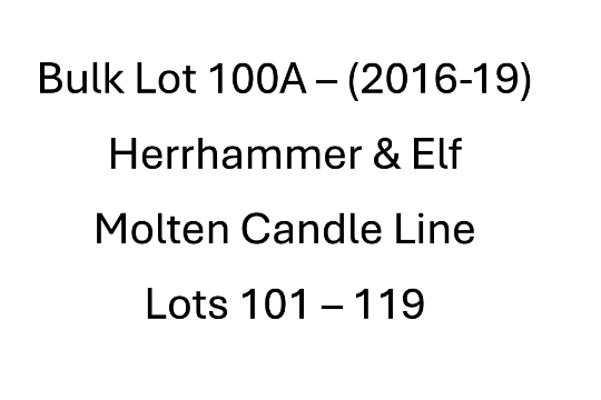 Bulk Bid for (2016 -19) Herrhammer & Elf…