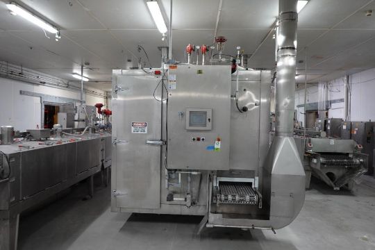 2020 Messer self contained nitrogen spiral freezer