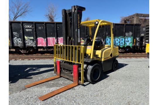 Hyster 80 Fortis 7,600lb Cap. Turbo Diesel Forklift