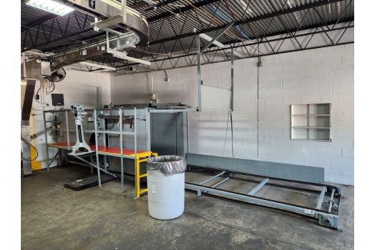 Busse Bros W100 Empty Can Pallet Unloader Includes…