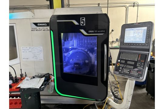 2013 DMG MORI DMU 50 ECO Line 5-Axis CNC…