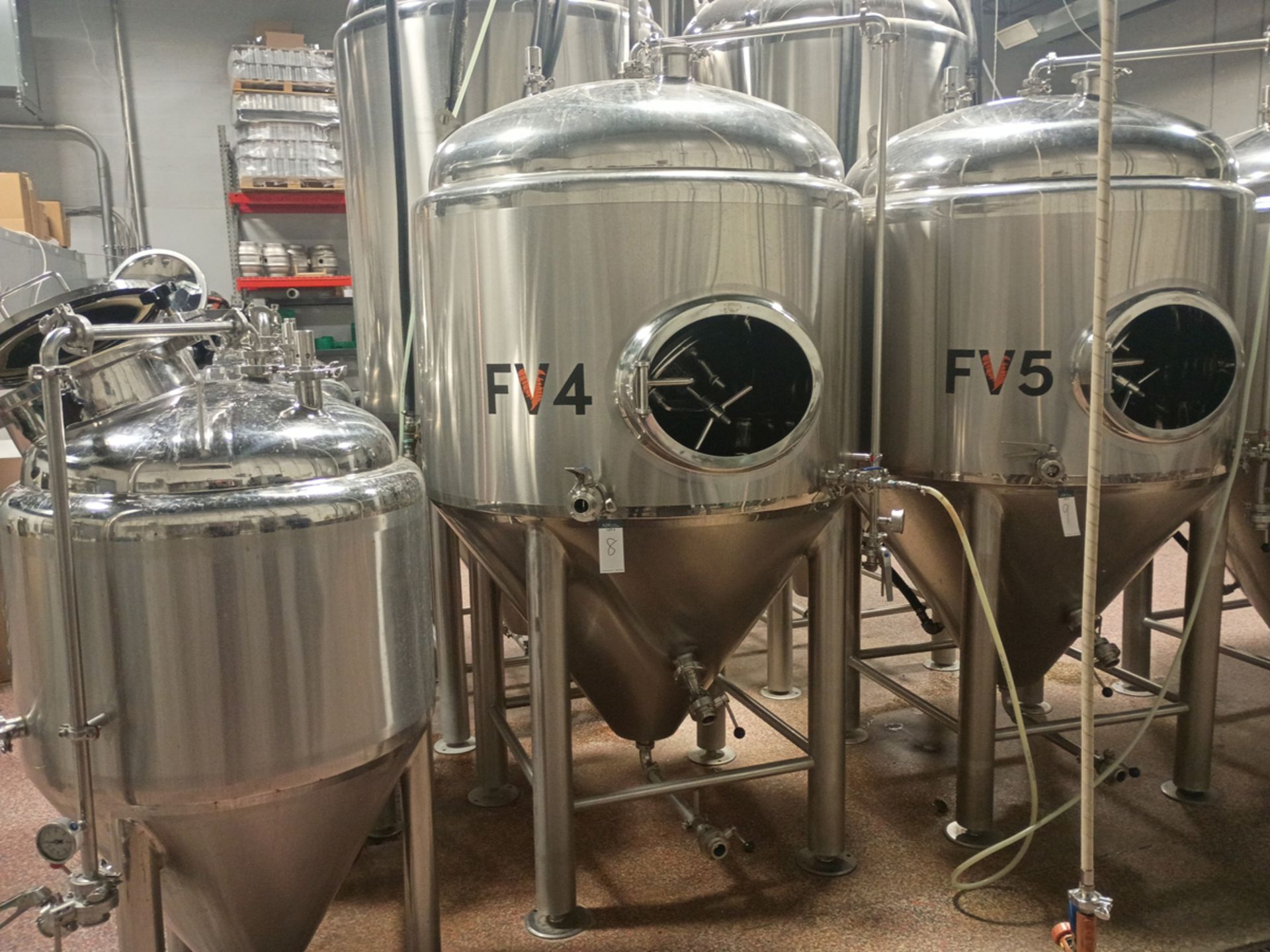 Craft Brewery Auction – Fermenters & Tanks
