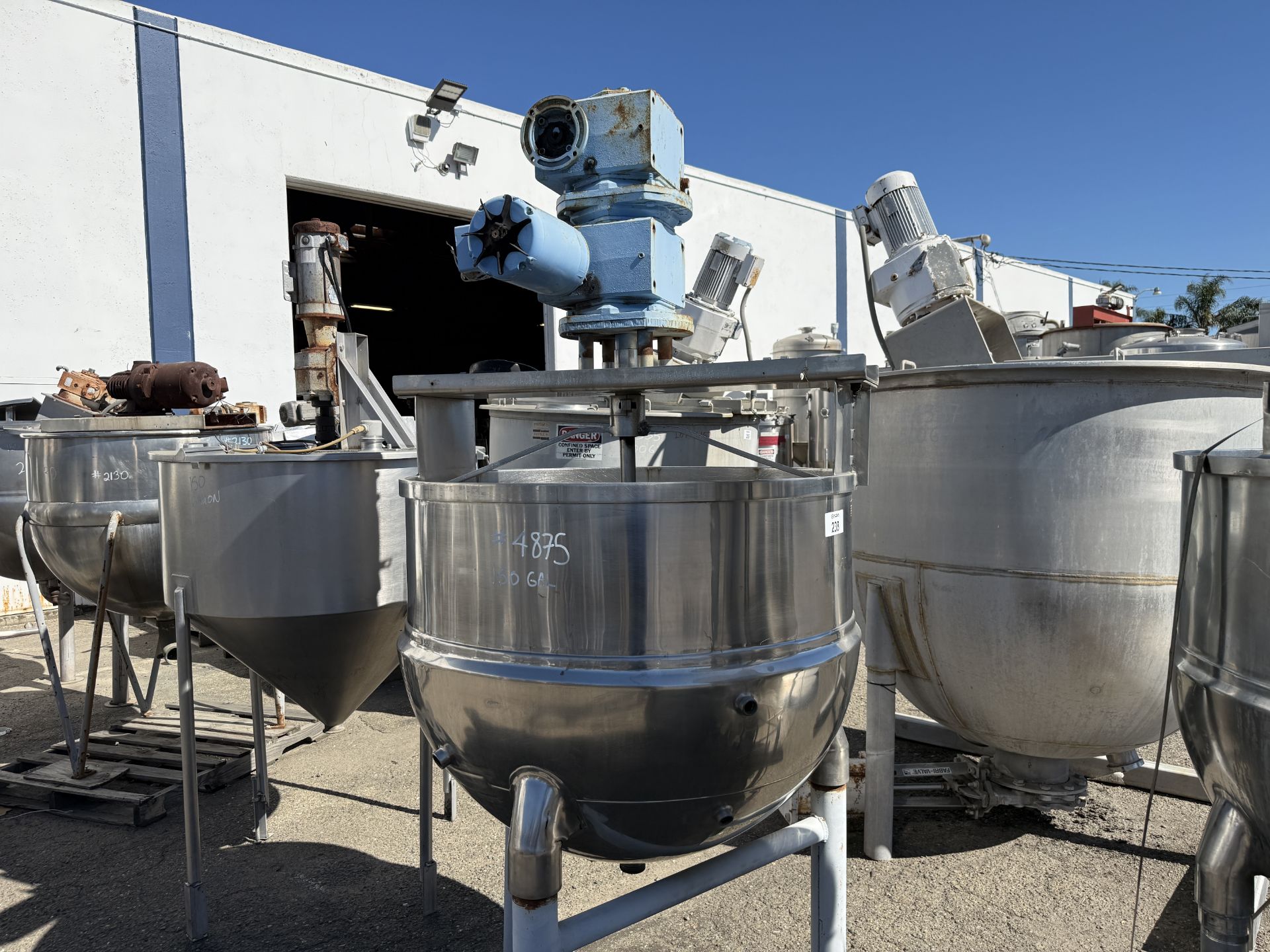 Food Processing Equipment Retirement Sale