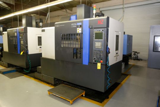 2013 Hwacheon Vesta 1000 CNC Vertical Machining Center