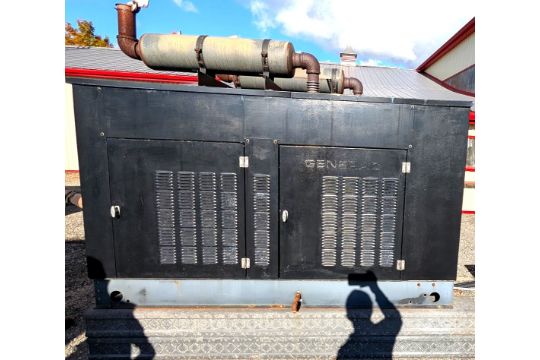 GENERAC 80KW NATURAL GAS BACKUP GENERATOR, 600V, ALTERNATOR…