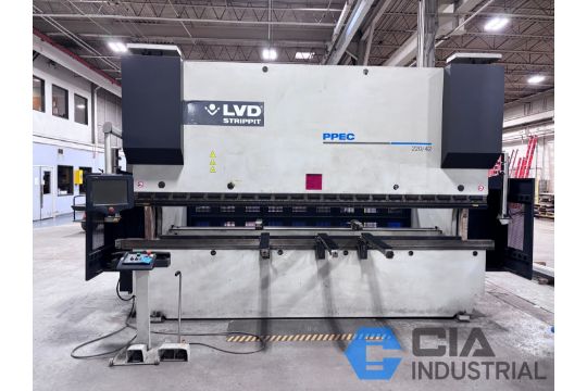 2011 LVD STRIPPIT 220 TON X 168” MODEL PPEC-L-7-220/42…