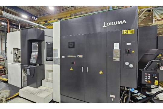 Okuma MA-600HBII 4-Axis CNC Horizontal Machining Center