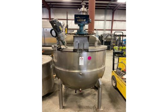 Groen 500 Gallon Stainless Steel Jacketed Mixing Tank…