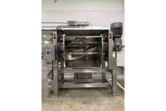 Shaffer Model DA250 0FS Double Arm Sigma Mixer, Overall…