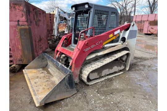 TAKEUCHI TL12 RUBBER TRACKED SKID STEER SN:201202020…