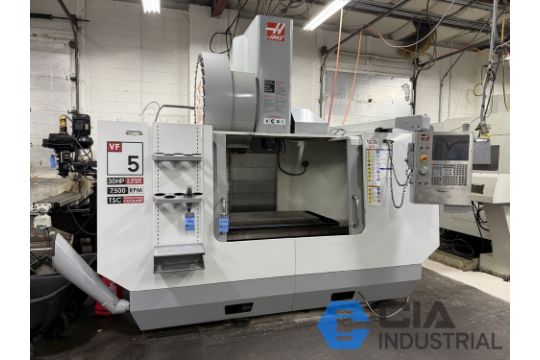 HAAS MODEL VF5/50 THREE-AXIS CNC VERTICAL…