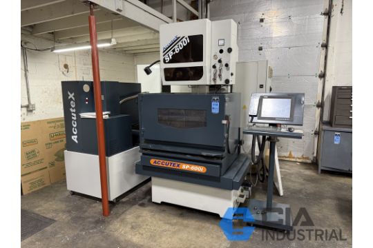 ACCUTEX MODEL SP-600i CNC WIRE EDM; S/N SG112012…