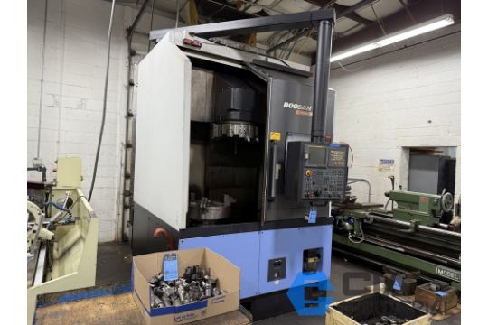 DOOSAN PUMA MODEL V550 TWO-AXIS CNC VERTICAL…