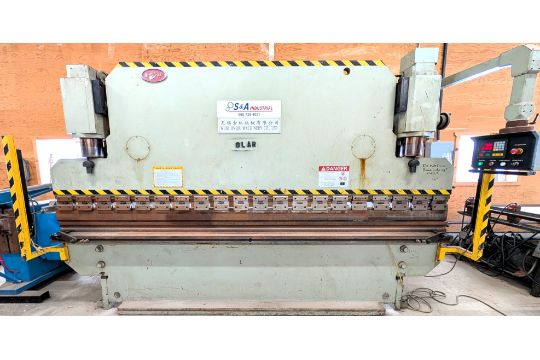 WUXI JINQIU MACHINERY WC67K-160/4000 HYDRAULIC PRESS…