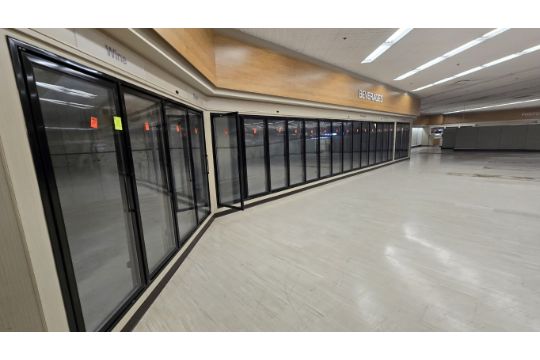 GLASS DOOR REACH-IN REFRIGERATOR/FREEZER WALK IN COMBO…