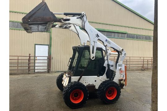 Bobcat 873 with Approx. 6457 hours - Note has split…