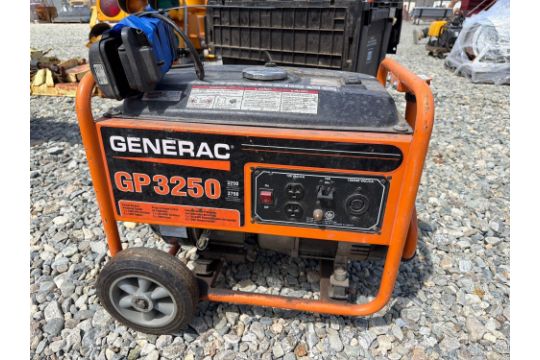 GENERAC GP3250 PORTABLE GENERATOR SUPPORT…