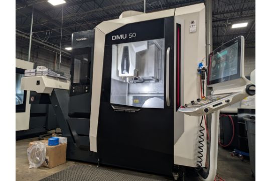 2020 DMG MORI DMU50 5 AXIS CNC MACHINING…