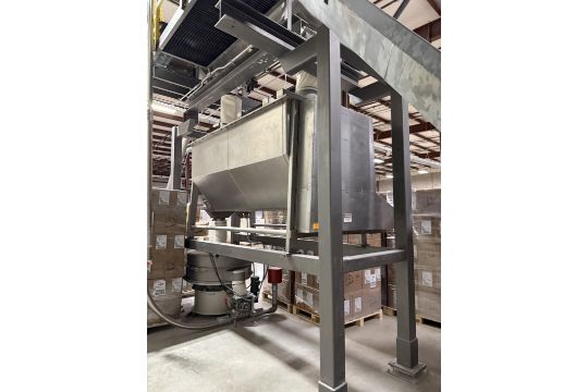 Stainless Steel Ribbon Blender- Overall Dims…