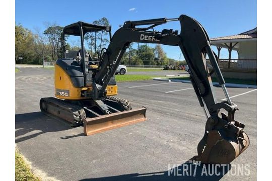 2016 John Deere 35G Mini Excavator